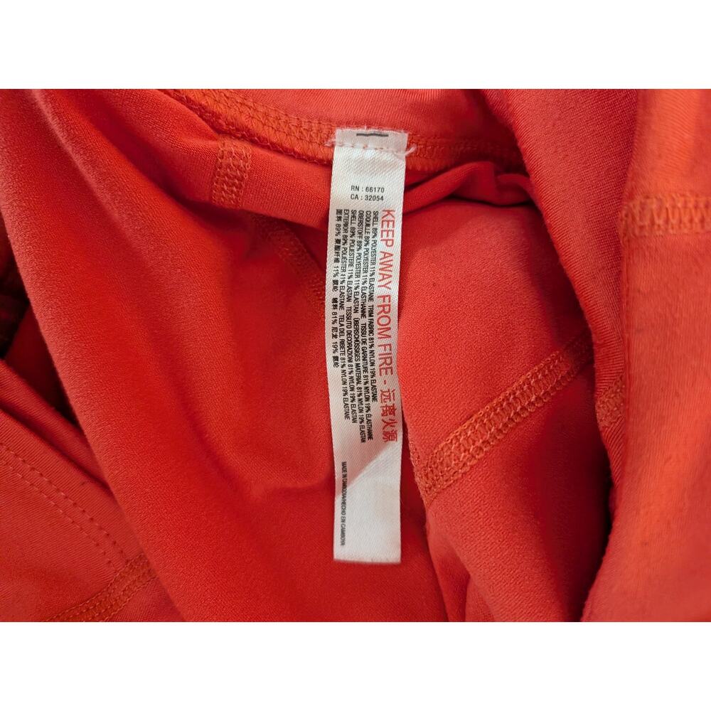 Free People Movement Tennis Skort Athletic Skirt - Size Small- Orange Athleisure - Picture 4 of 5